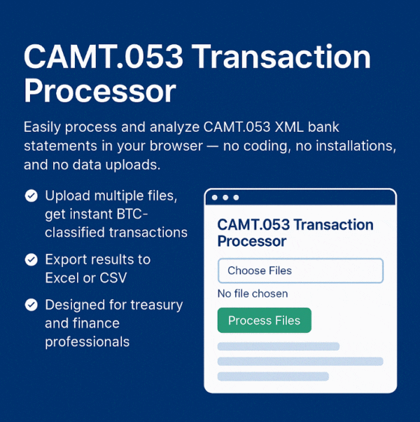 CAMT.053 Transaction Processor